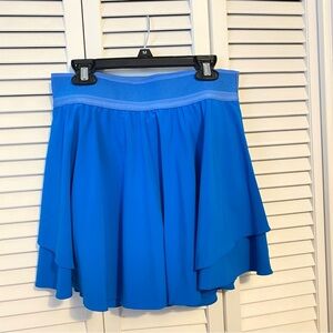 Lululemon Court Rival HR Skirt Long Poolside Blue size 6